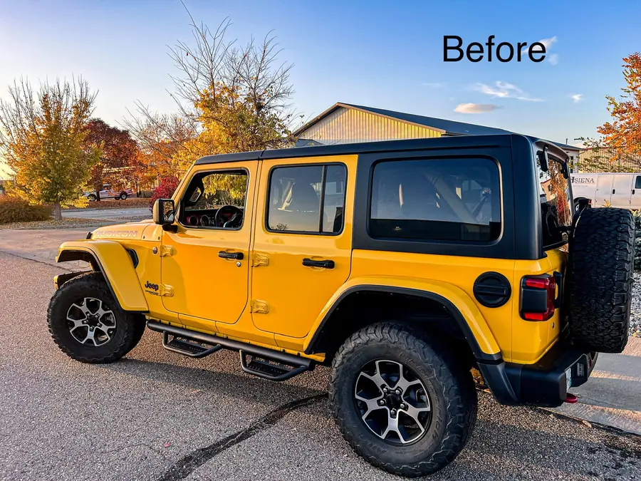 2020 Jeep Wrangler Rubicon Unlimited before the build