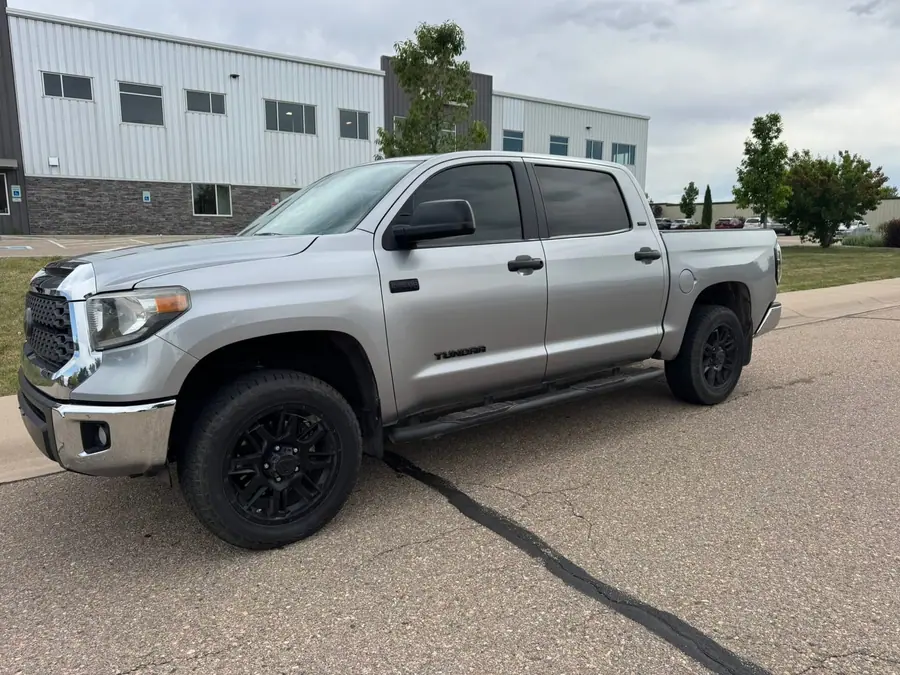 Finished lifted Toyota Tundra