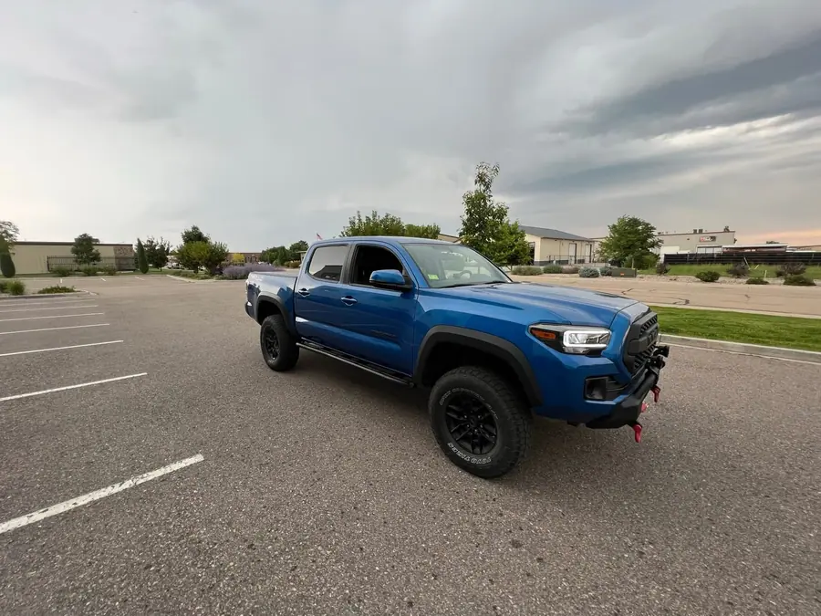 Lifted Toyota Tacoma built for a Windsor customer